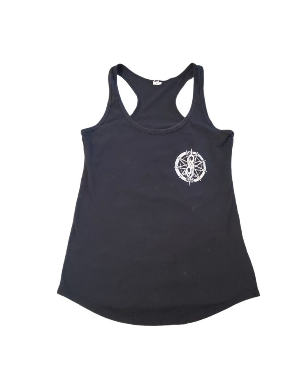 Slipknot Women's Black Skull 1995 Racerback Tank Top Small